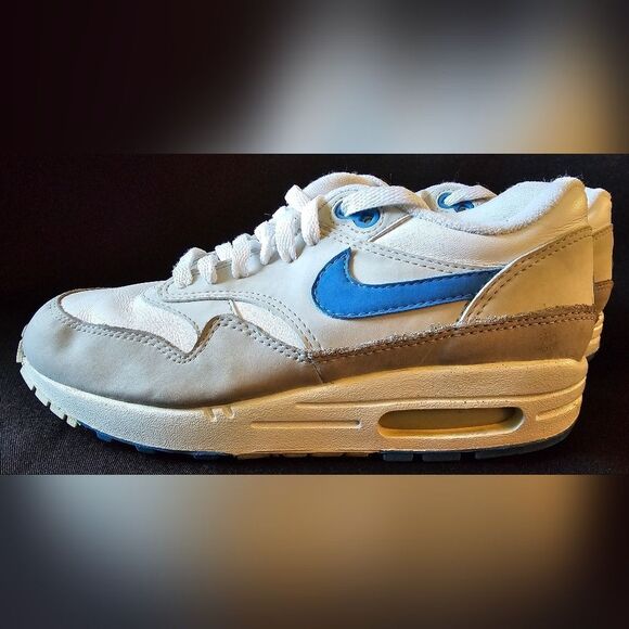 Nike Airmax size 7.5 Gray/White/Blue. - Picture 5 of 8